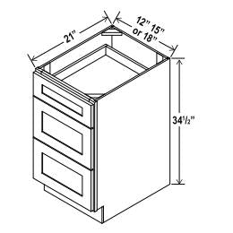 Vanity Drawer Base Cabinet