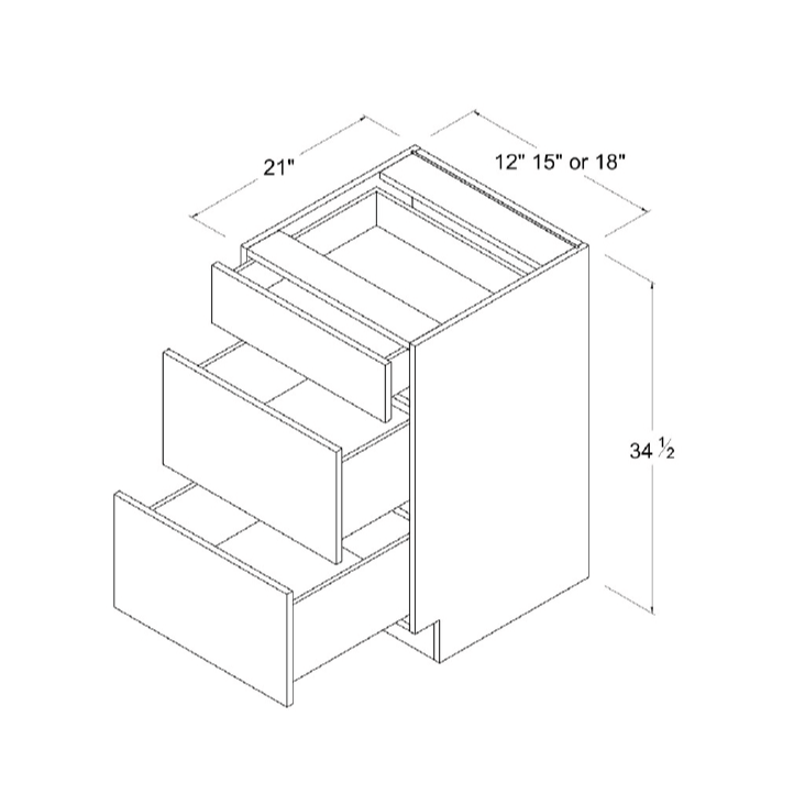 Vanity Drawer Base Cabinet