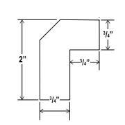 Angle Light Trail Molding