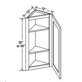 Angle Wall Cabinet