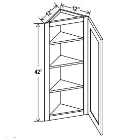 Angle Wall Cabinet