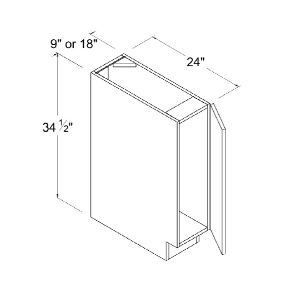 Full High Door Base Cabinet