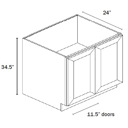 Full Height Door Base Cabinet