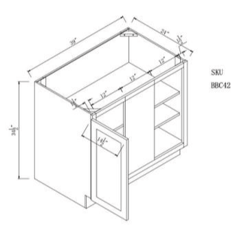 Blind Corner Base Cabinet