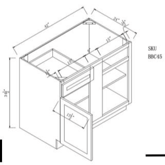 Blind Corner Base Cabinet