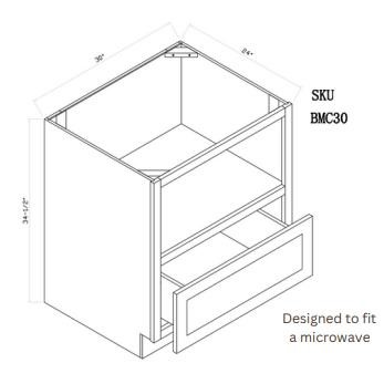 Microwave Base Cabinets