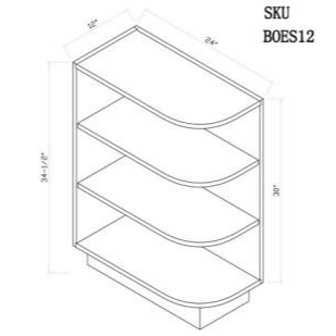 Base Cabinet Open Shelf