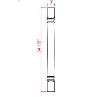 Classic Decorative Leg