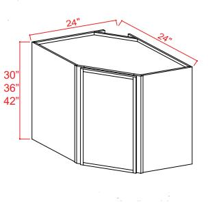 Wall Diagonal Corner Cabinet