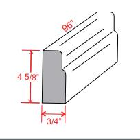 Furniture Base Moulding