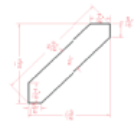 Angled Crown Molding