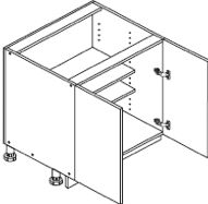 Full Height Door Base Cabinet