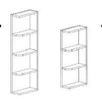 Wall Open End Shelf