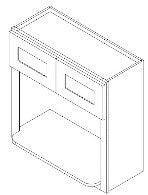 Wall Microwave Cabinet