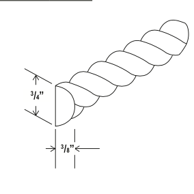 Rope Moulding