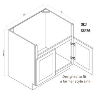 Farmer Sink Base Cabinet