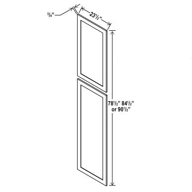 Tall Decorative Door Panel