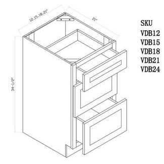 Vanity Draw Base Cabinet