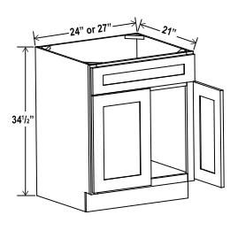 Vanity Sink Base Cabinet