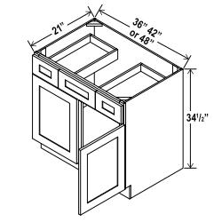 Vanity Sink Drawer Base Cabinet