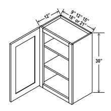 30''H-Wall Cabinet