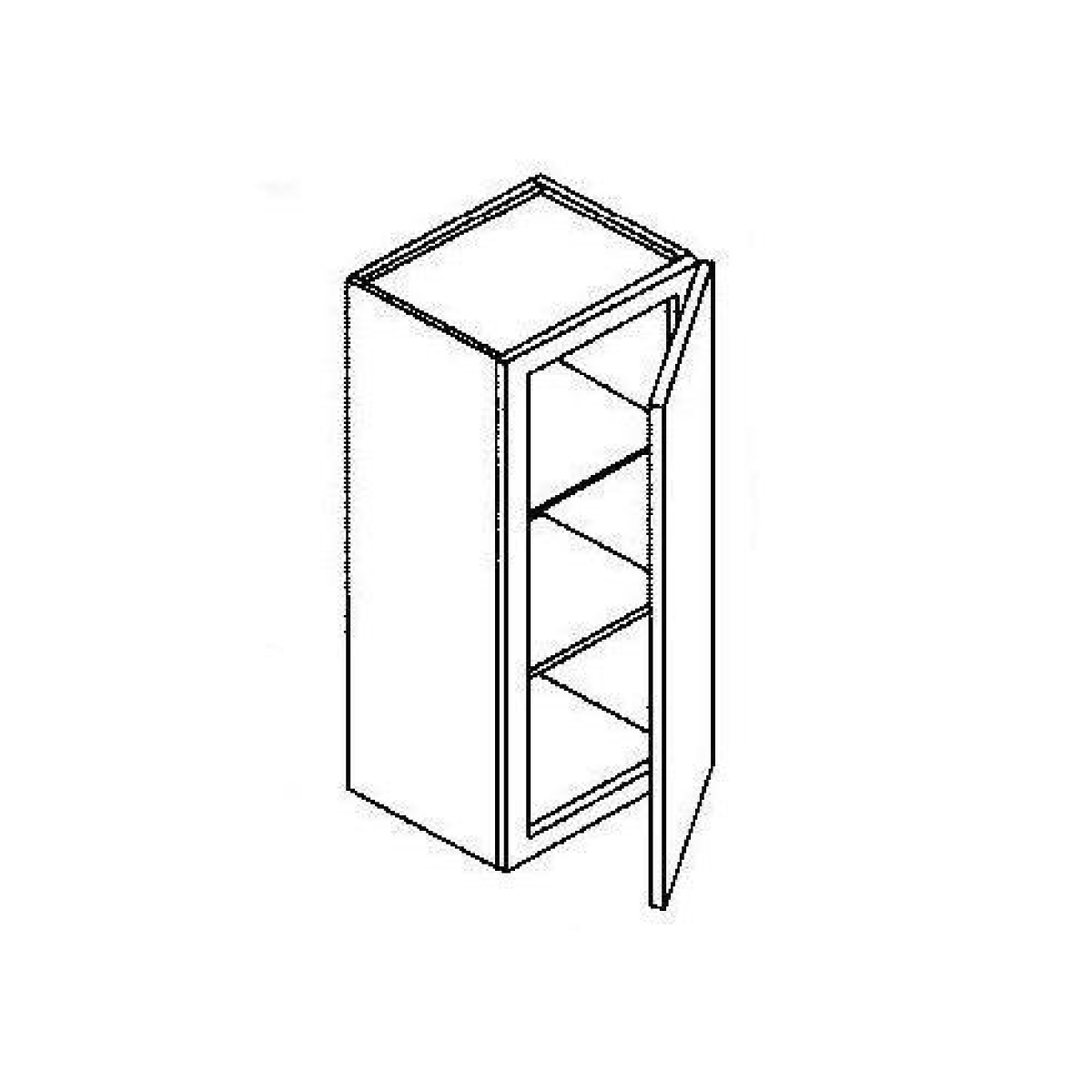 36''H Wall Cabinet