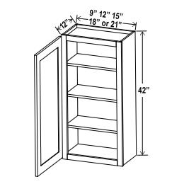 42''H Wall Cabinet