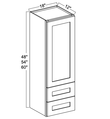 Wall With Drawer Cabinet