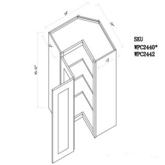 Wall Pie Cabinet