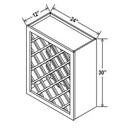 Wall Wine Rack Cabinet