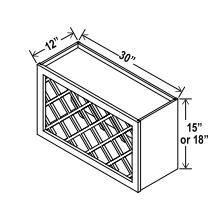 Wall Wine Rack Cabinet
