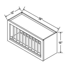 Wall Plate Rack Cabinet